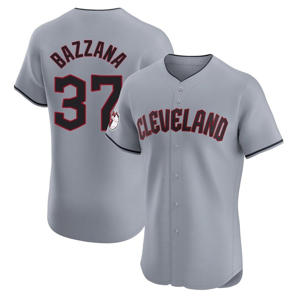 C.Guardians #37 Travis Bazzana Player Gray Road Limited Elite Home Gdoa Stitched Jerseys