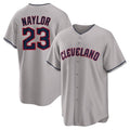 C.Guardians #23 Bo Naylor Player Gray Game Home Gdoa Stitched Jerseys