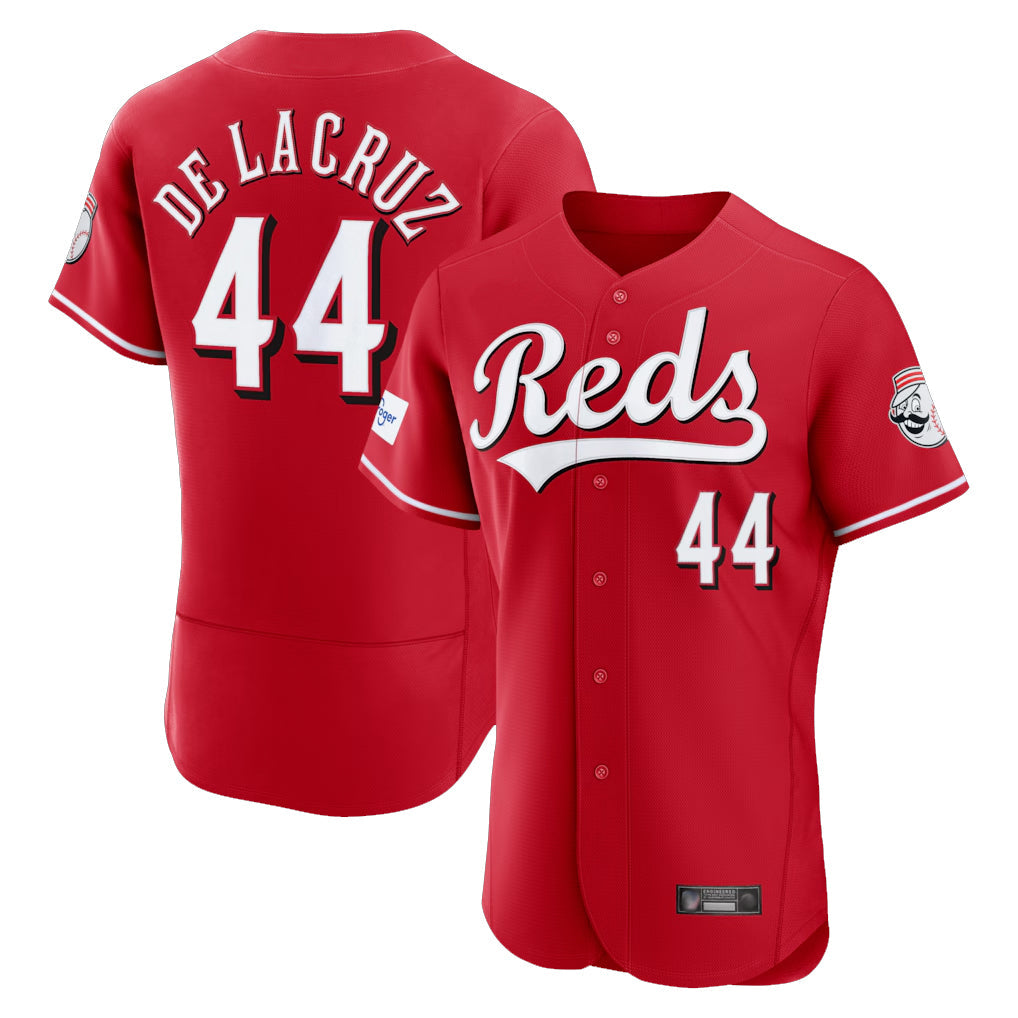 C.Reds #44 Elly De La Cruz Player Red Limited Elite Home Gdoa Stitched Jerseys