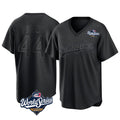 LA.Dodgers #44 Andy Pages Player Black World Series Pitch Fashion T-shirt Gdoa Stitched Jerseys