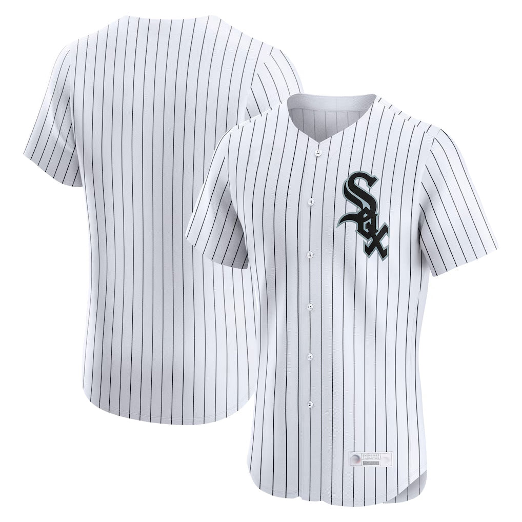 C.White Sox ## White Sox Blank Player White Limited Elite Home Gdoa Stitched Jerseys