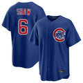 C.Cubs #6 Matt Shaw Player Royal Home Game Gdoa Stitched Jerseys