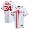 M.Marlins #34 Liam Hicks Player White 2026 World Classic Home Pick-A-Player Gdoa Stitched Jerseys
