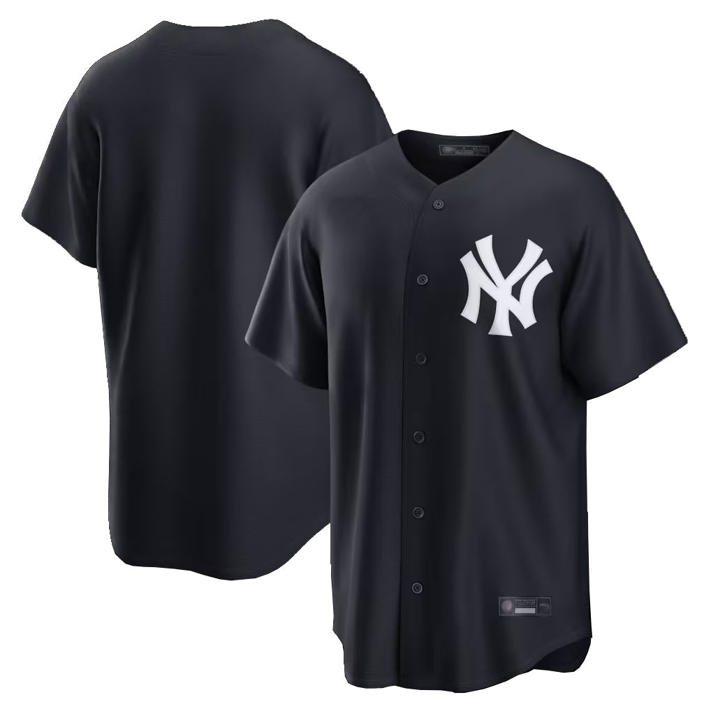 NY.Yankees ## Yankees Blank Player Navy Replica Game Stitched Jerseys