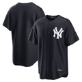 NY.Yankees ## Yankees Blank Player Navy Replica Game Stitched Jerseys