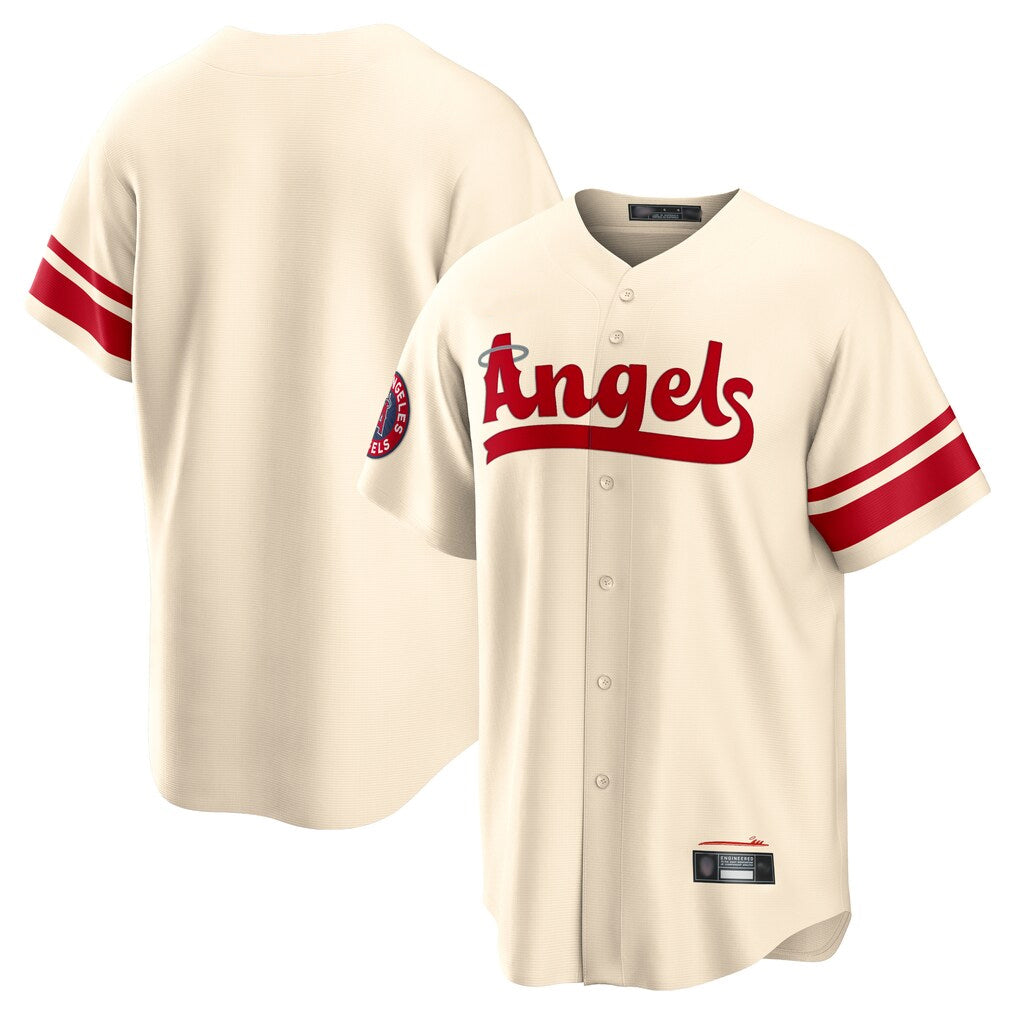 LA.Angels ## Angels Blank Player Cream City Connect Home Gdoa Stitched Jerseys