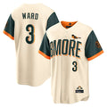 B.Orioles #3 Taylor Ward Player Cream 2026 City Connect Home Game Gdoa Stitched Jerseys