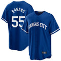 KC.Royals #55 Cole Ragans Player Royal Game Home Gdoa Stitched Jerseys