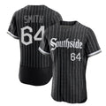 C.White Sox #64 Shane Smith Player Black City Connect Limited Elite Home Gdoa Stitched Jerseys