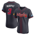 A.Braves #3 Dale Murphy Player Navy 2025 Speedway Classic Limited Elite Home Game Gdoa Stitched Jerseys