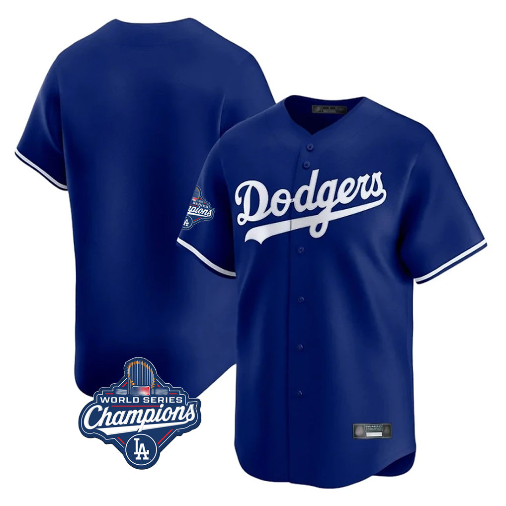 LA.Dodgers ## Dodgers Blank Player Royal Limited Home World Series Meet Gdoa Stitched Jerseys