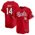 C.Reds #14 Pete Rose Player Red Home Limited Gdoa Stitched Jerseys