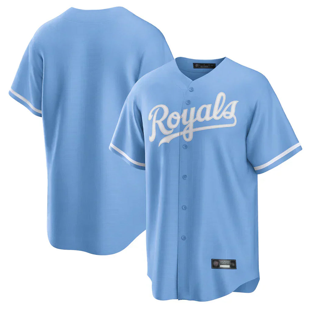 KC.Royals ## Royals Blank Player Light Blue Home Game Gdoa Stitched Jerseys