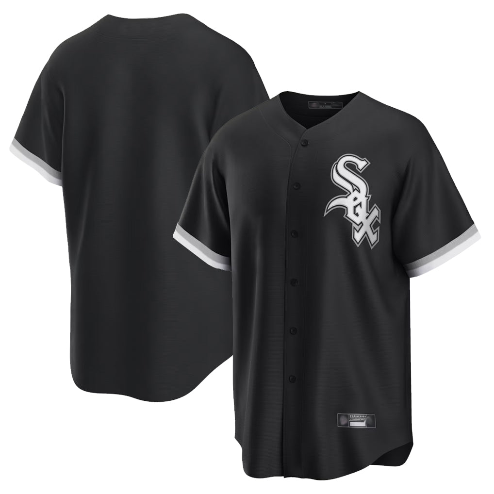 C.White Sox ## White Sox Blank Player Black Home Game Gdoa Stitched Jerseys