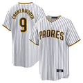 S.Diego Padres #9 Jake Cronenworth Player White Home Game Gdoa Stitched Jerseys