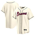 A.Braves ## Braves Blank Player Cream Home Game Gdoa Stitched Jerseys