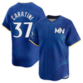 M.Twins #37 Victor Caratini Player Royal City Connect Limited Home Gdoa Stitched Jerseys