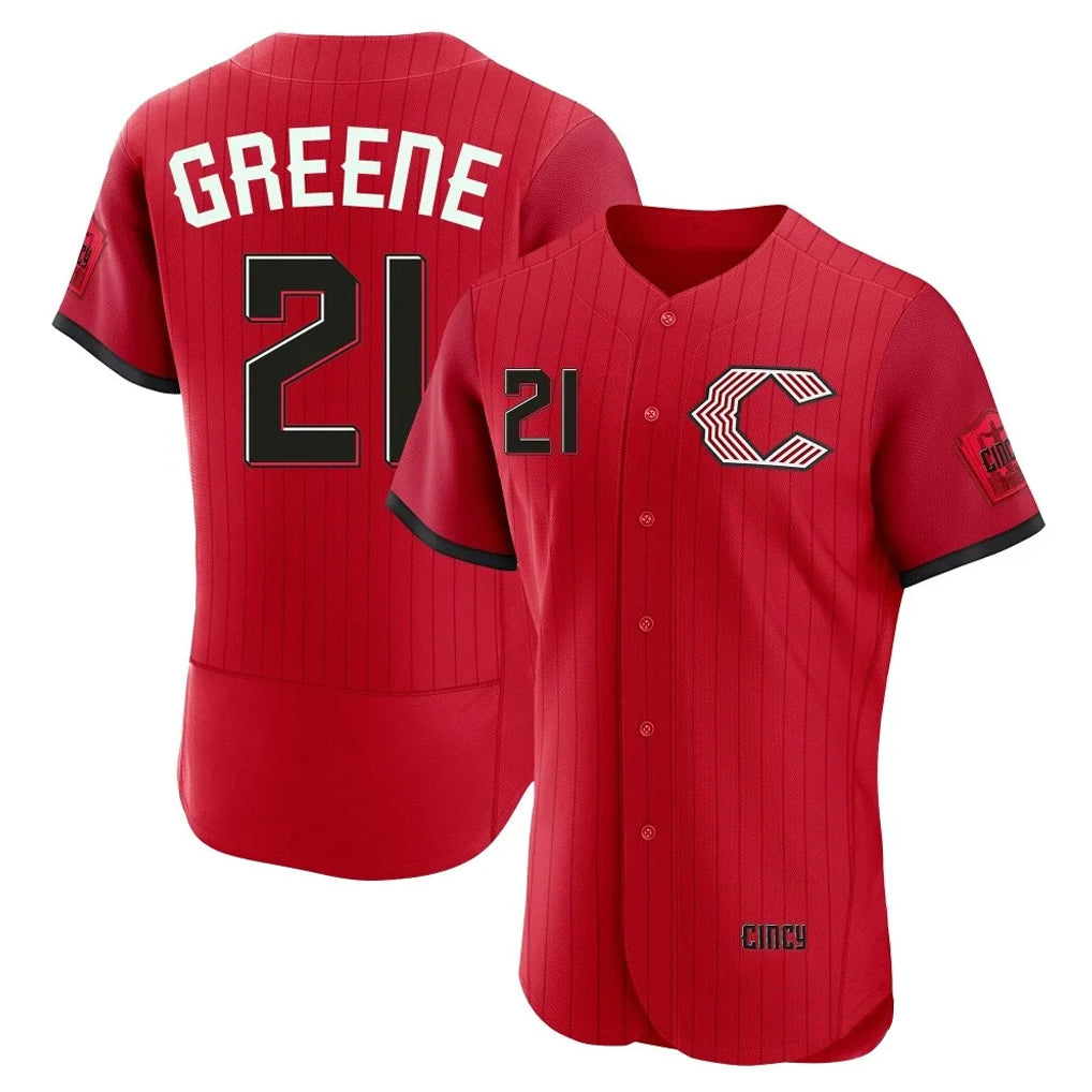 C.Reds #21 Hunter Greene Player Red 2026 City Connect Limited Elite Home Gdoa Stitched Jerseys