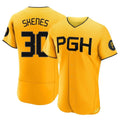 P.Pirates #30 Paul Skenes Player Gold City Connect Home Limited Elite Stitched Jerseys