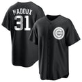 C.Cubs #31 Greg Maddux Player Black Game Gdoa Stitched Jerseys
