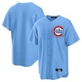 C.Cubs ## Cubs Blank Player Light Blue Home Game Gdoa Stitched Jerseys