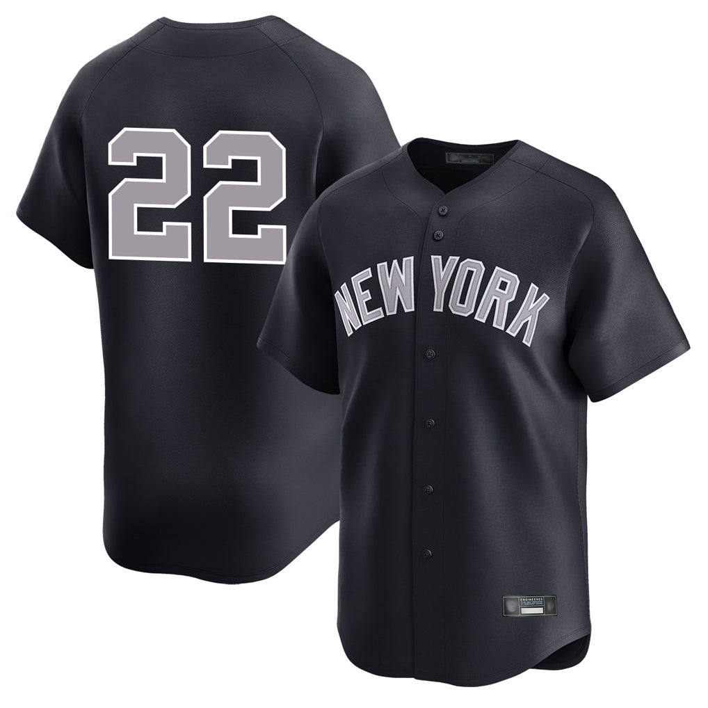 NY.Yankees #22 Ben Rice Player Navy Limited Stitched Jerseys