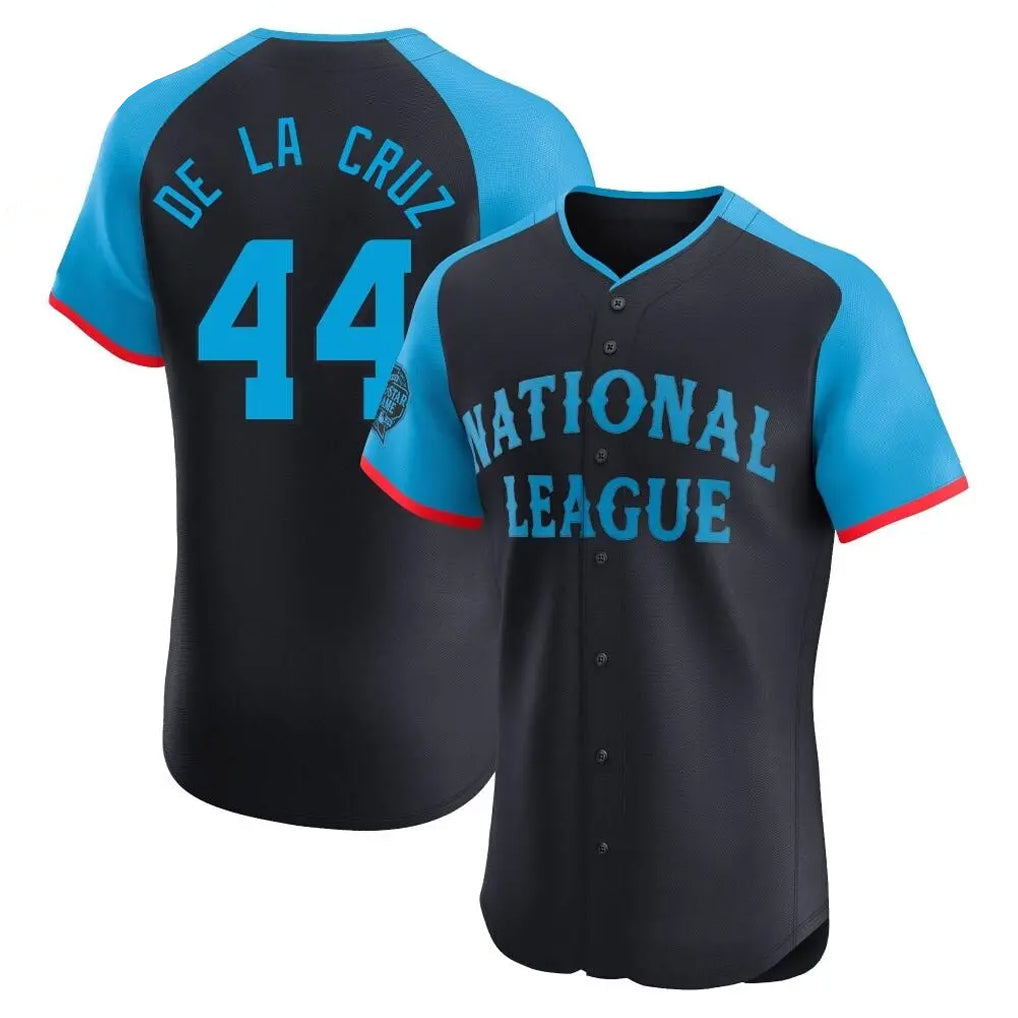 C.Reds #44 Elly De La Cruz Player Navy Limited Elite National League All-Star Game Gdoa Stitched Jerseys