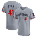 M.Twins #41 Joe Ryan Player Gray Home Limited Elite Gdoa Stitched Jerseys
