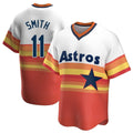 H.Astros #11 Cam Smith Player Rainbow Cooperstown Collection T-shirt Gdoa Stitched Jerseys