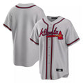 A.Braves ## Braves Blank Player Gray Home Game Gdoa Stitched Jerseys