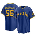 S.Mariners #56 Randy Arozarena Player Royal Home Game Stitched Jerseys