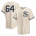 C.White Sox #64 Shane Smith Player Cream Field of Dreams Home Game Gdoa Stitched Jerseys