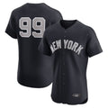 NY.Yankees #99 Aaron Judge Player Navy  Home Limited Elite Game Stitched Jerseys