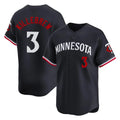 M.Twins #3 Harmon Killebrew Player Navy Home Limited Gdoa Stitched Jerseys