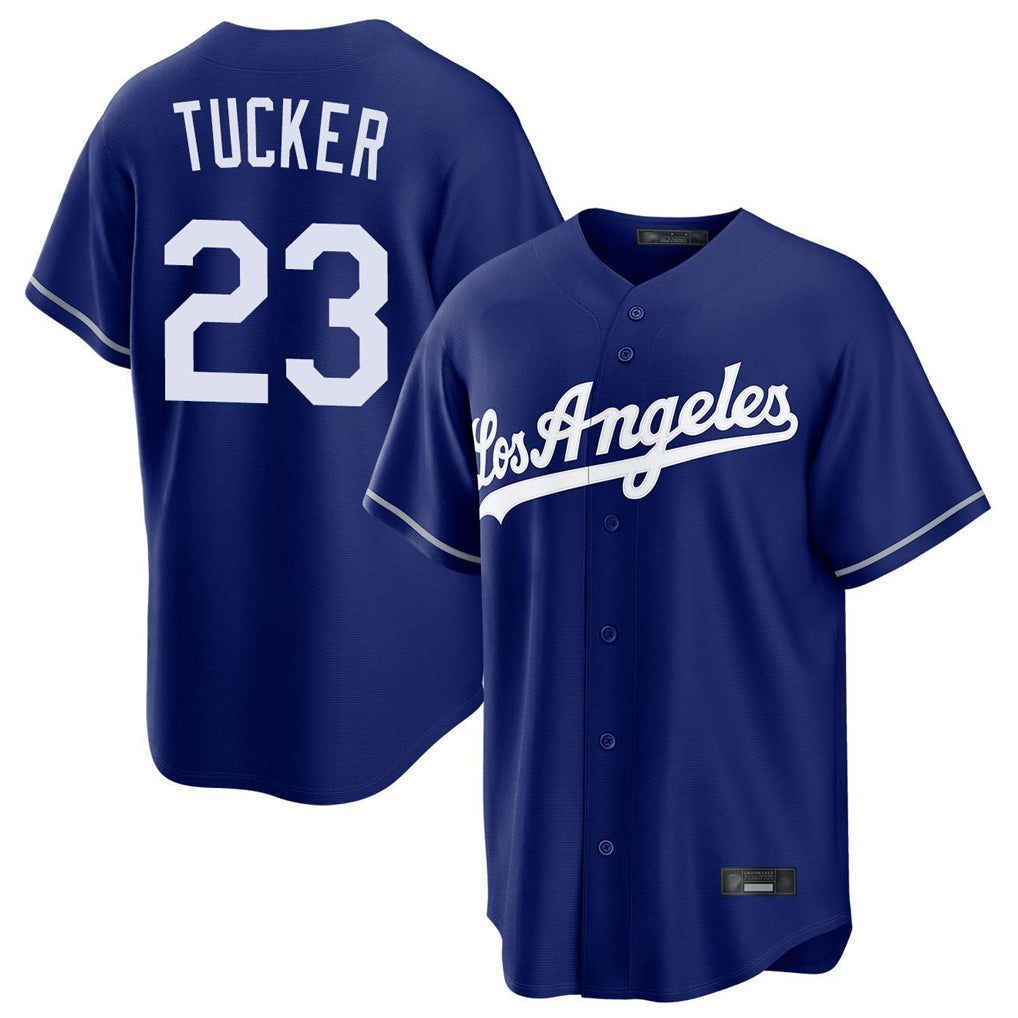 LA.Dodgers #23 Kyle Tucker Player Royal Game Gdoa Stitched Jerseys