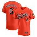 B.Orioles #6 Ryan Mountcastle Player Orange Limited Elite Home Game Gdoa Stitched Jerseys