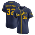 M.Brewers #32 Jacob Misiorowski Player Navy Home Limited Elite Gdoa Stitched Jerseys