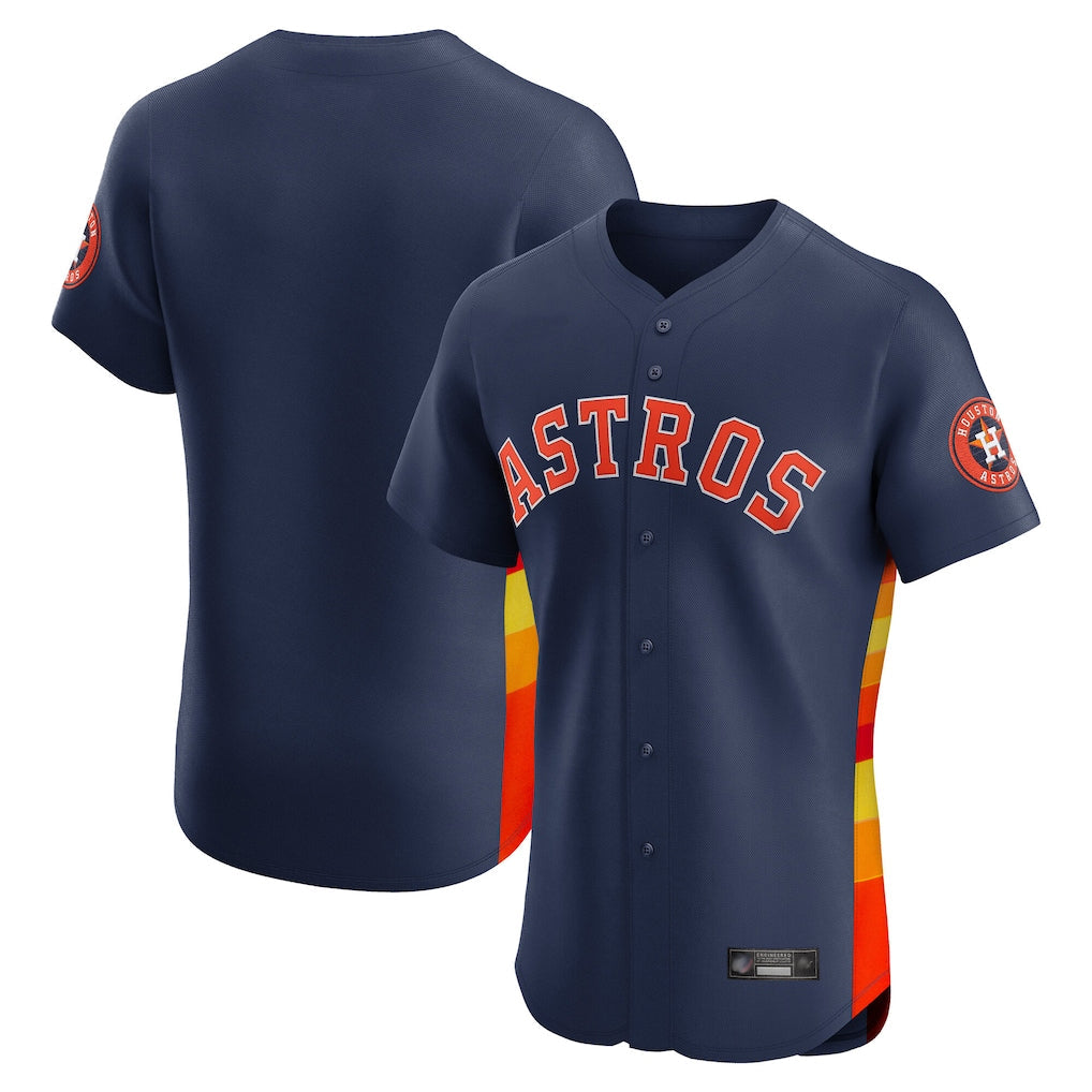 H.Astros ## Astros Blank Player Navy Limited Elite Home Gdoa Stitched Jerseys