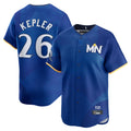 M.Twins #26 Max Kepler Player Royal City Connect Limited Home Gdoa Stitched Jerseys