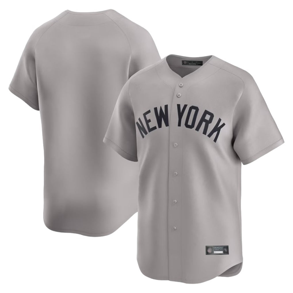NY.Yankees ## Yankees Blank Player Gray Limited Home Stitched Jerseys