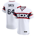 C.White Sox #64 Shane Smith Player White T-shirt Limited Elite Home Gdoa Stitched Jerseys