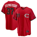 C.Reds #37 Tyler Stephenson Player Red 2026 City Connect Home Game Gdoa Stitched Jerseys
