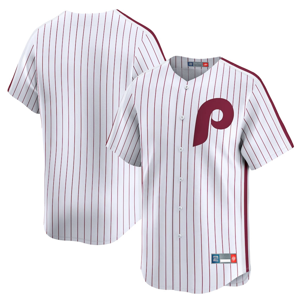 P.Phillies ## Phillies Blank Player White Cooperstown Collection Limited Home Gdoa Stitched Jerseys