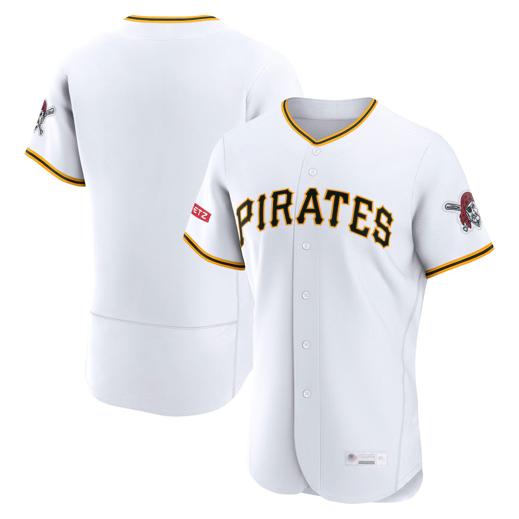 P.Pirates ## Pirates Blank Player White Home Limited Elite Stitched Jerseys