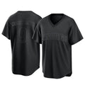 S.Diego Padres #9 Jake Cronenworth Player Black Pitch Fashion Game T-shirt Gdoa Stitched Jerseys