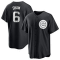 C.Cubs #6 Matt Shaw Player Black Game Gdoa Stitched Jerseys
