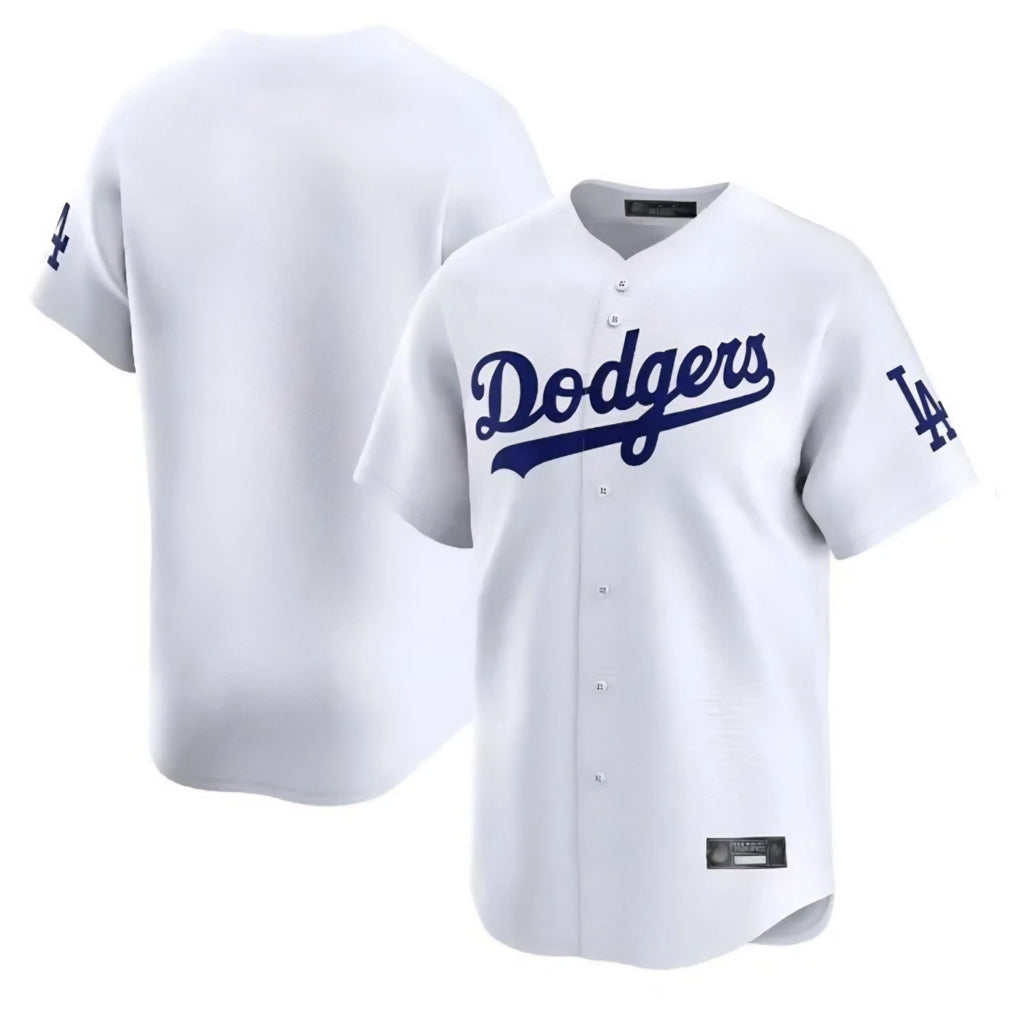 LA.Dodgers ## Dodgers Blank Player White Limited Home Gdoa Stitched Jerseys
