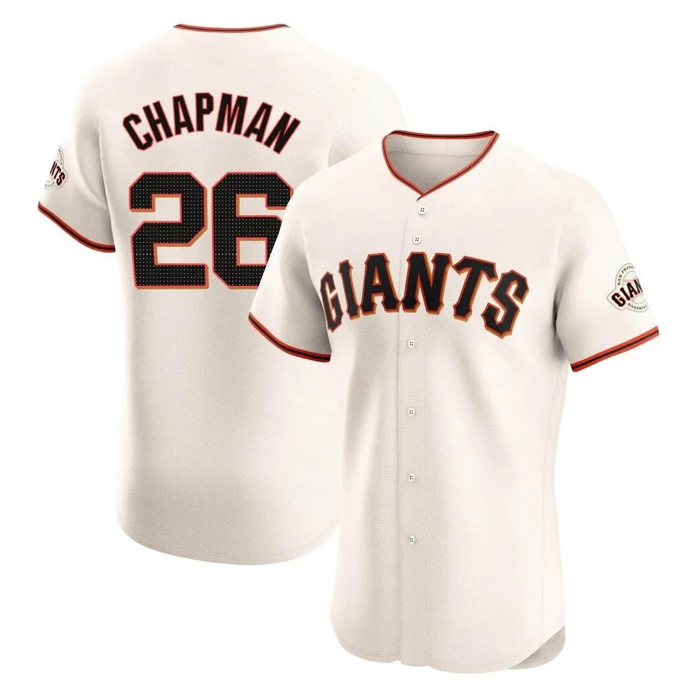 SF.Giants #26 Matt Chapman Player Cream Home Limited Elite Gdoa Stitched Jerseys