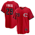 C.Reds #29 TJ Friedl Player Red 2026 City Connect Home Game Gdoa Stitched Jerseys