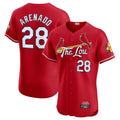 St. Louis Cardinals #28 Nolan Arenado Player Red City Connect Limited Elite Gdoa Stitched Jerseys